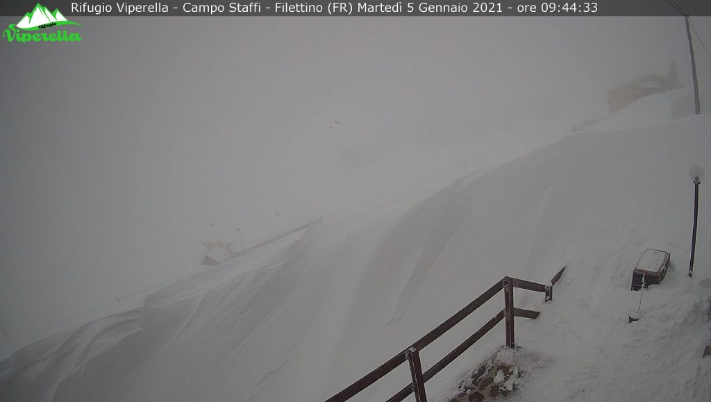 Rifugio Viperella 5.01.2021 - Webcam Meteo Filettino