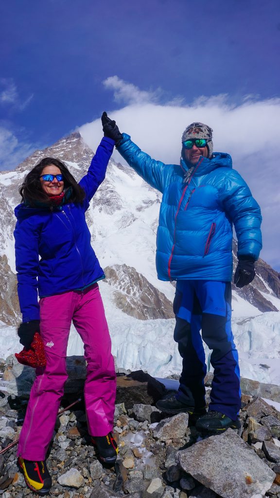 Atanas Skatov al CB con la compagna