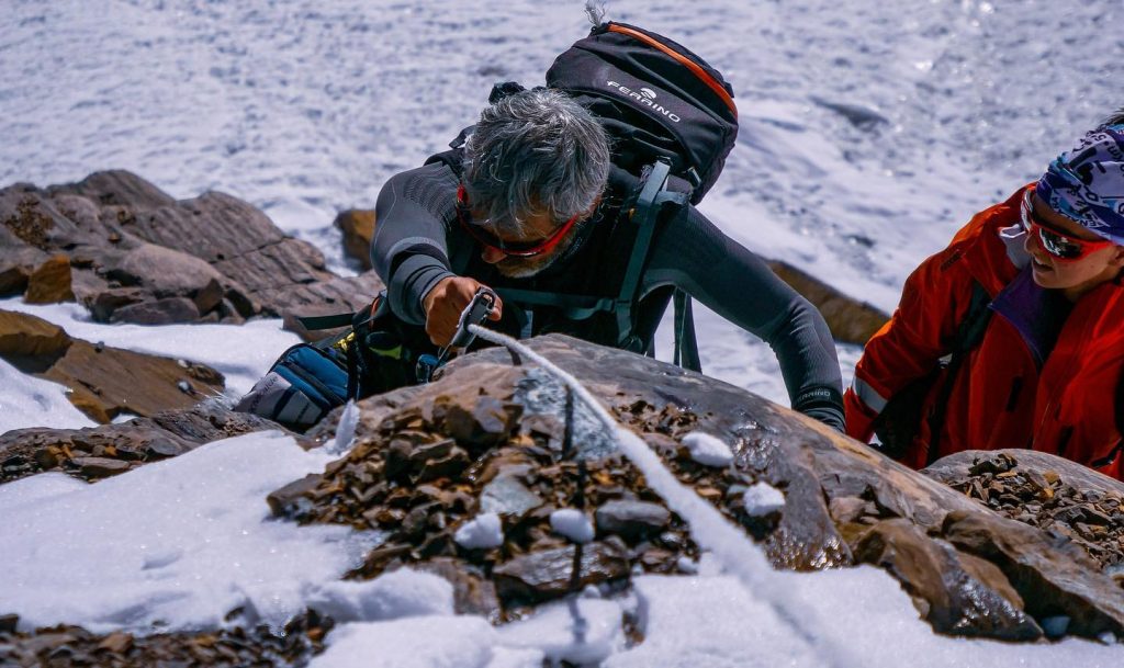 Oggi al CB. Foto @ Alex Txikon