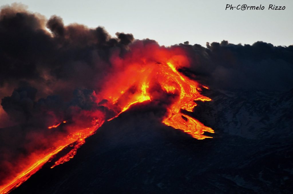 Etna - 16 febbraio 2021 - Foto Fb Carmelo Rizzo