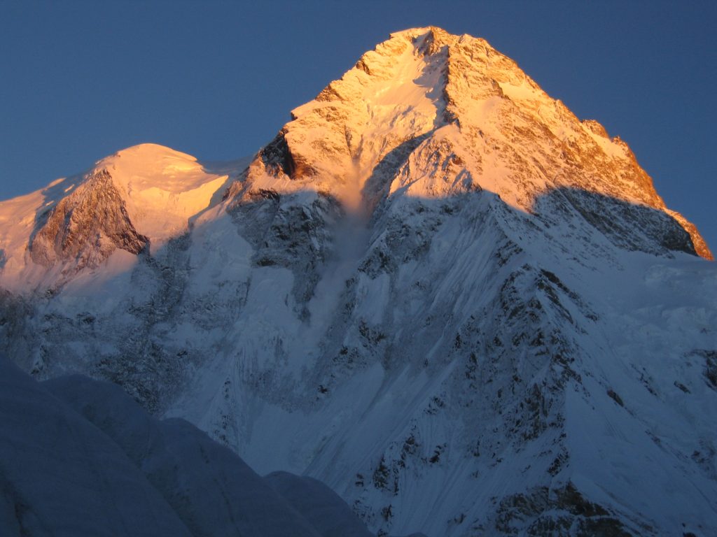 Il K2 da Nord. Foto archivio EvK2Cnr