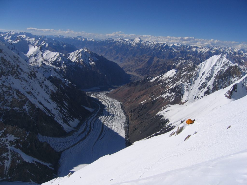 C1, versante nord. Foto archivio EvK2Cnr