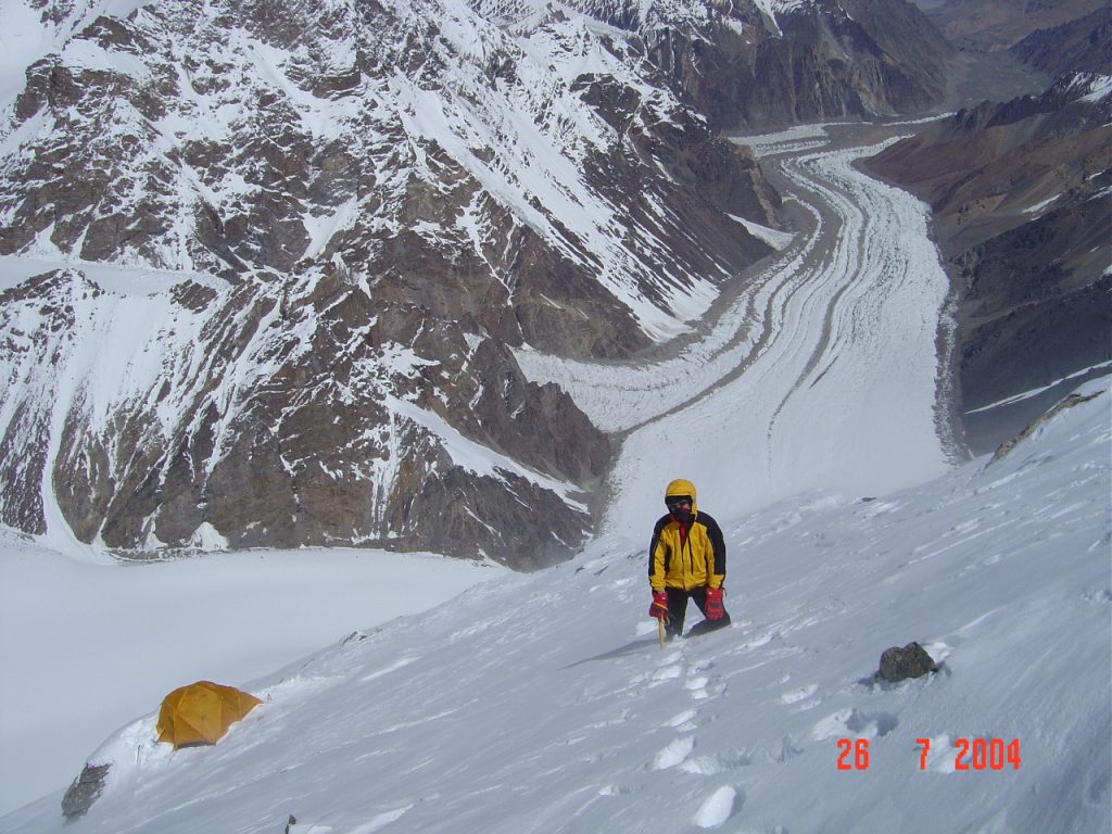 C1, versante nord. Foto archivio EvK2Cnr
