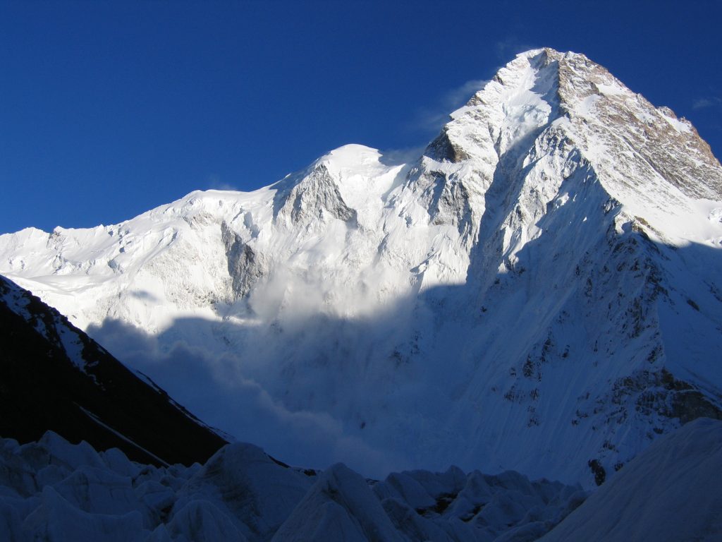 Il K2 da Nord. Foto archivio EvK2Cnr