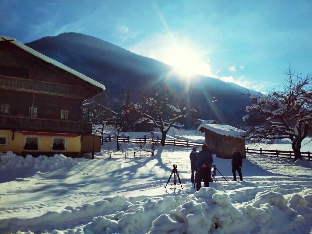 Riprese di Linea Bianca in Valle Aurina - Foto SMSTUDIO