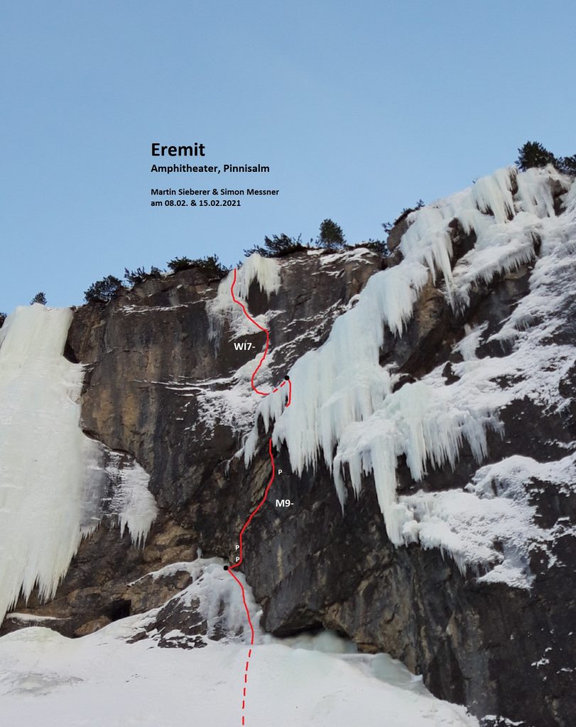 Il tracciato di "Eremit". Foto archivio Simon Messner