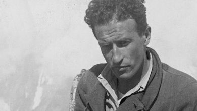 Dal film Giusto Gervasutti il solitario signore delle pareti. Foto @ Cai