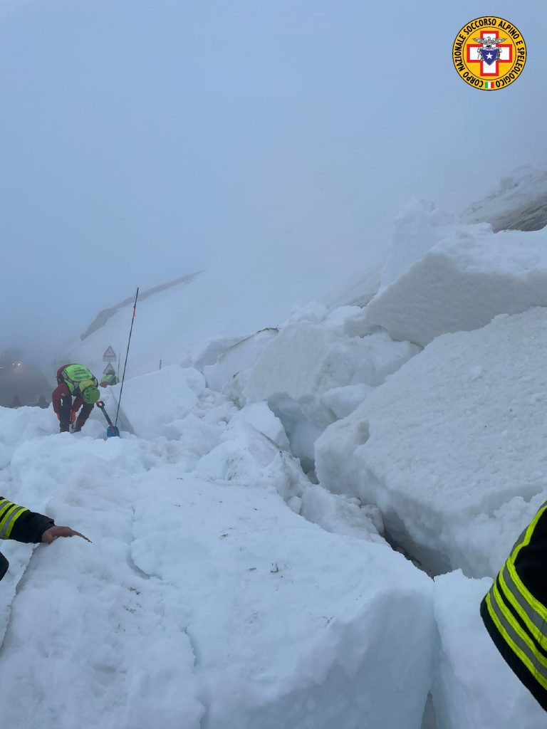 Valanga sul Grappa - Foto CNSAS Veneto