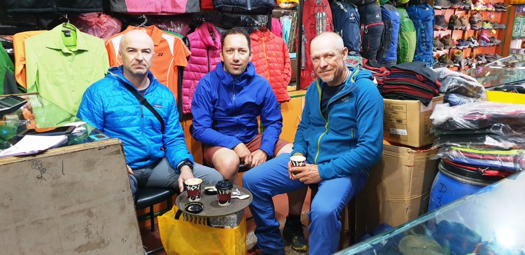 I tre alpinisti. Foto @ Peter Hamor 
