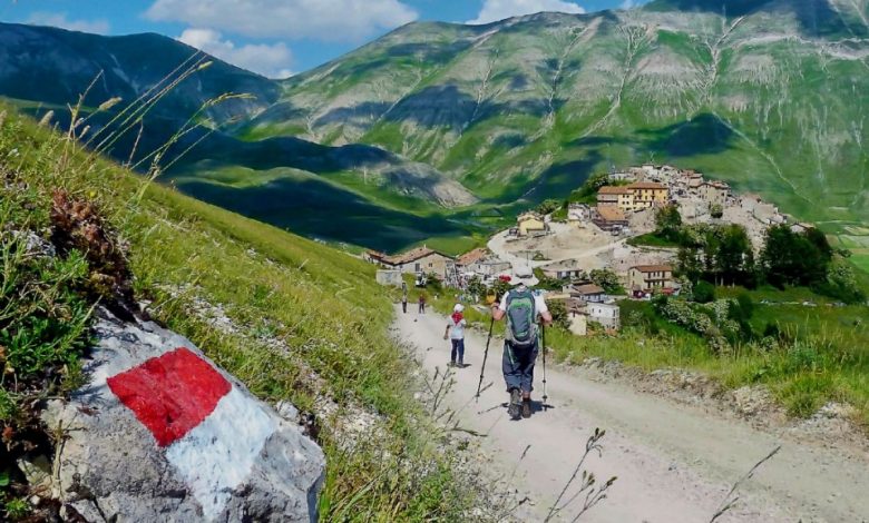 paesaggio, sentiero italia