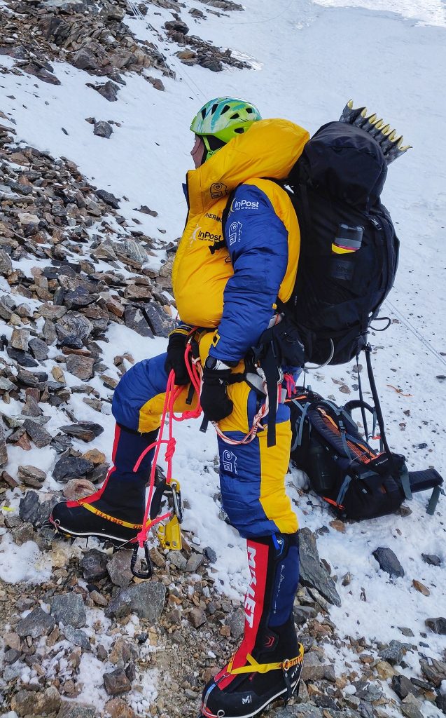 Al K2 invernale. Foto archivio Magdalena Gorzkowska