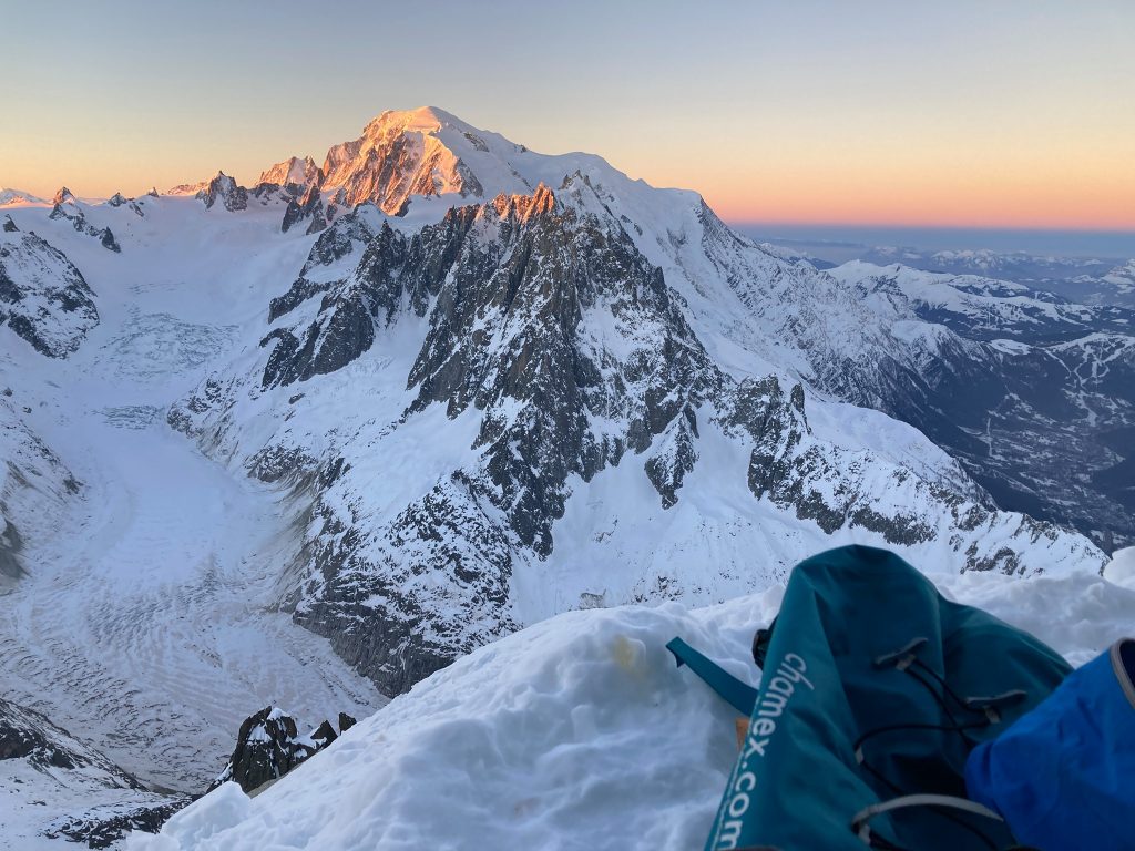 Pilastro Sud-Ovest del Petit Dru - Foto FB Korra Pesce