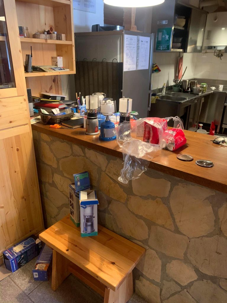 Danni al rifugio - Foto FB Rifugio Ezio Orsi