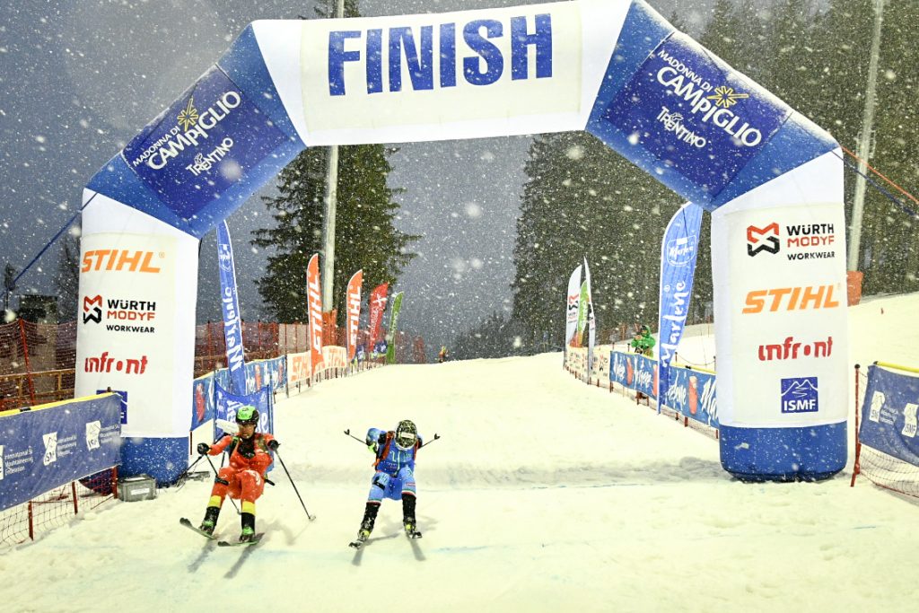 Arrivo al fotofinish Senior maschile, Coppa del Mondo Sprint 2019 - Foto ISMF