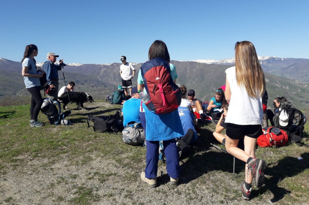 2018, una scolaresca sulla Linea Gotica, foto Vito Paticchia