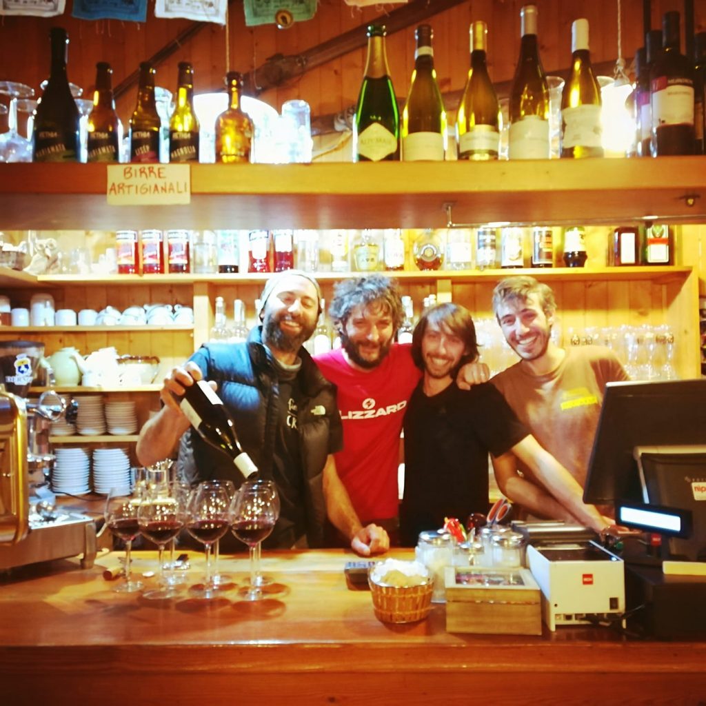 "I fantastici 4" del Pian dei Fiacconi - Foto FB rifugio Pian Dei Fiacconi