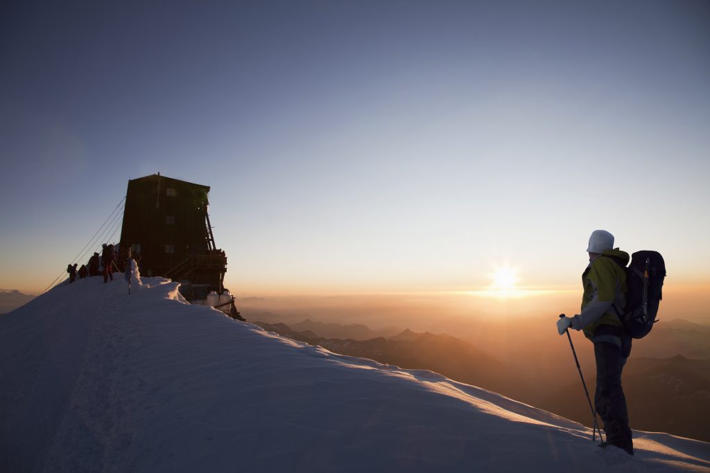 La Capanna Margherita sul Monte Rosa.  Foto GettyImages