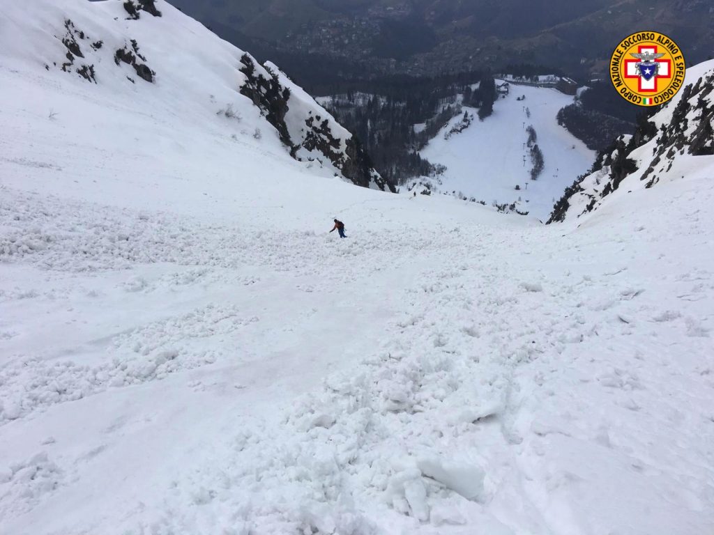 Intervento sul Monte Croce  - Foto CNSAS Lombardia