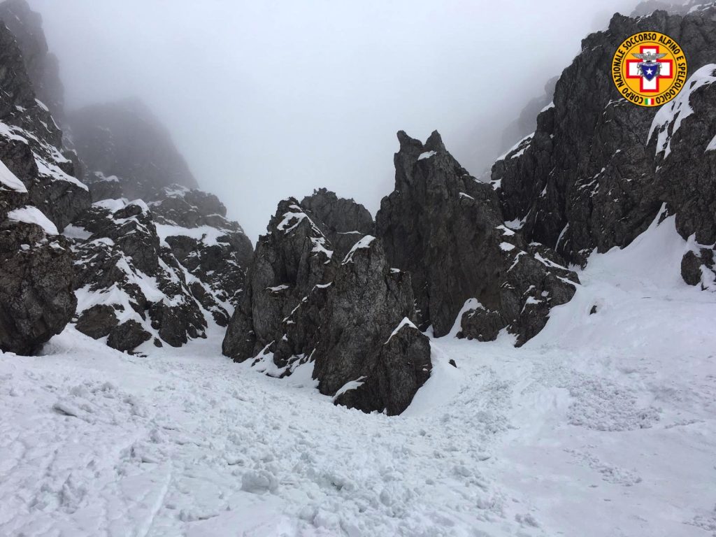 Intervento sul Monte Croce - Foto CNSAS Lombardia
