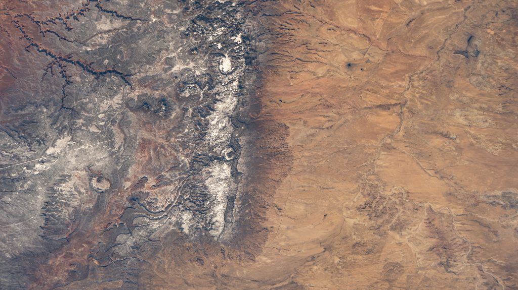 Chuska Mountains nel New Mexico - Foto ANSA © NASA/ZUMA Wire