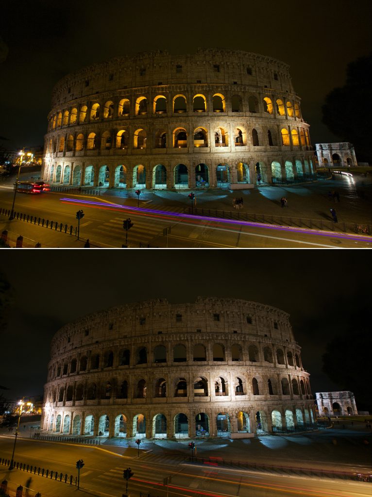 Colosseo, Earth Hour 2017 - Foto ANSA (Credit Image: © Jin Yu/Xinhua via ZUMA Wire)