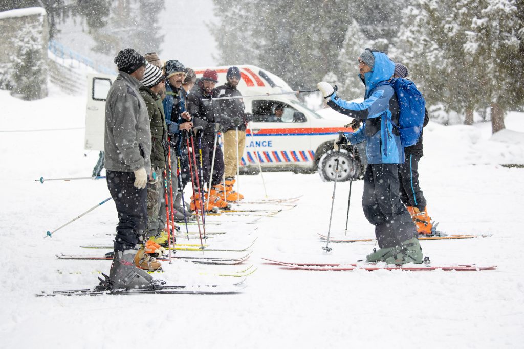 Un momento del corso di formazione. Foto Samuel Confortola
