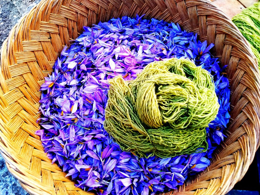 Lana e zafferano di Navelli