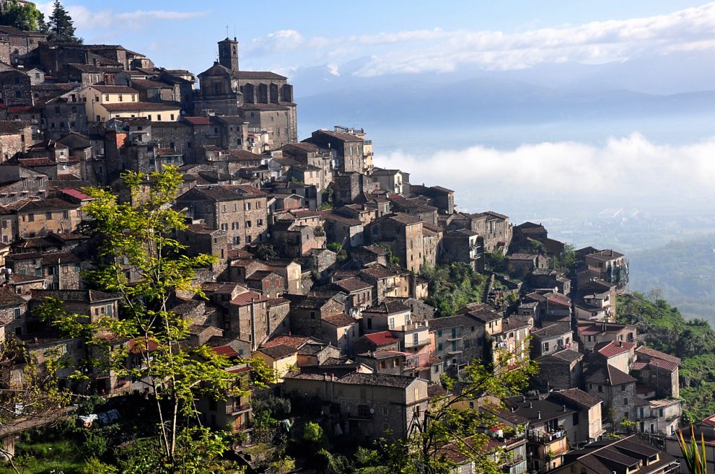 Patrica dal sentiero per il Cacume 