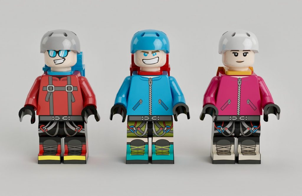 I tre amici protagonisti dell