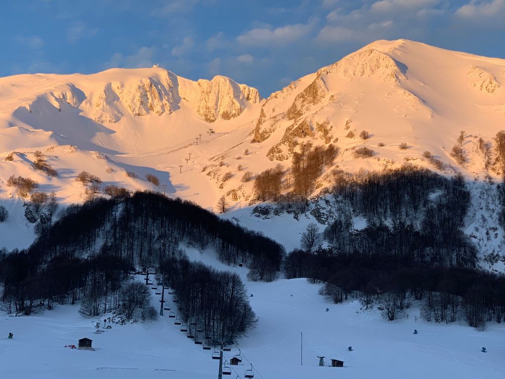 Monte Miletto in veste invernale -  Foto Paolo D'Andrea