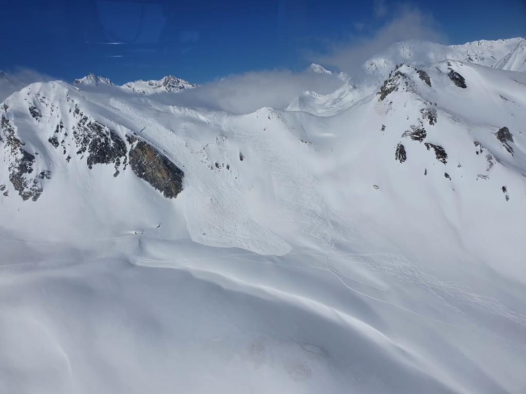 Intervento a Col Fourchon - Foto CNSAS VDA