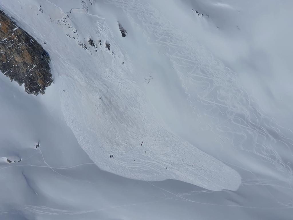 Intervento a Col Fourchon - Foto CNSAS VDA