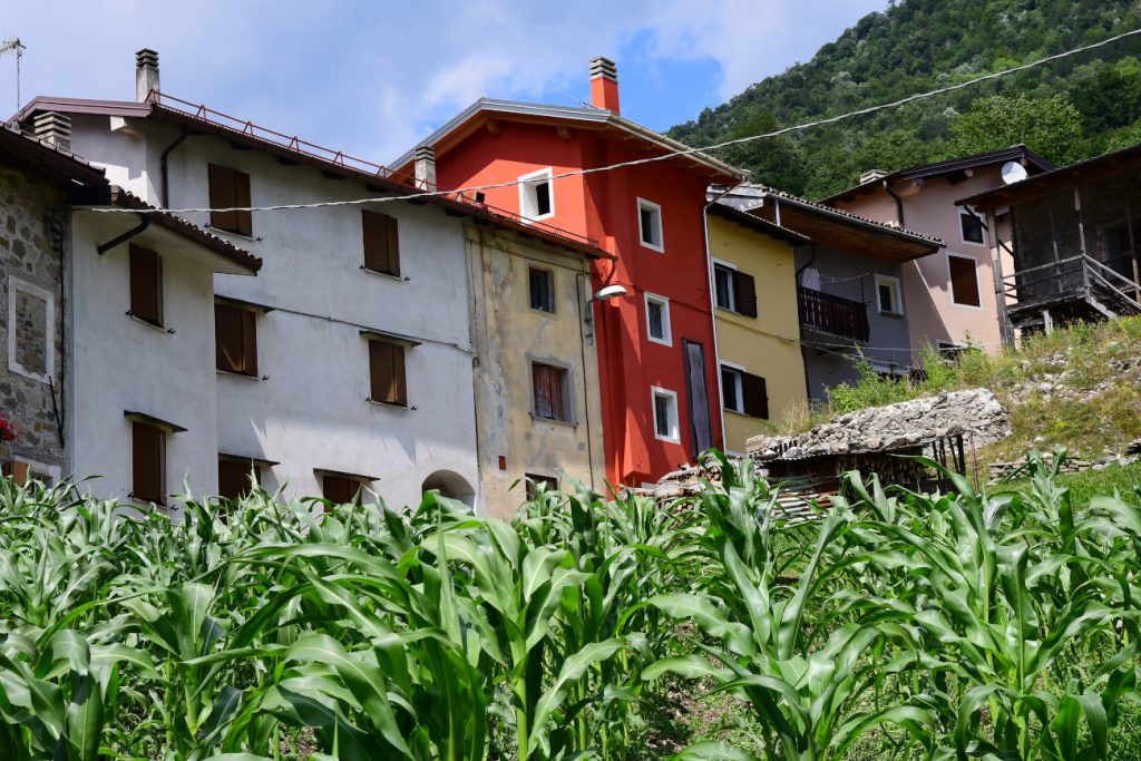 il borgo di Dordolla (Friuli)