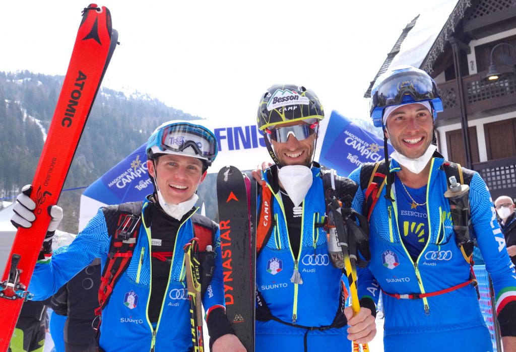 Podio senior maschile Individual - Foto Maurizio Torri e Thomas Lattuada
