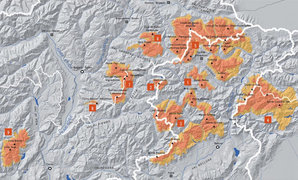 Mappatura delle STROBS - Foto Fondazione Dolomiti Unesco