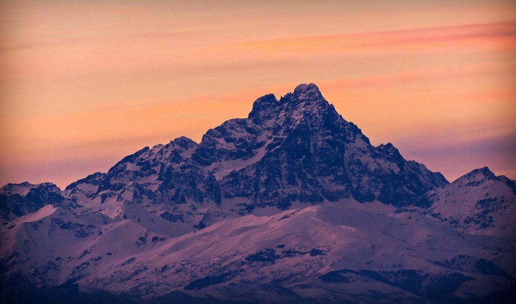 Monviso al tramonto - Foto @pixabay