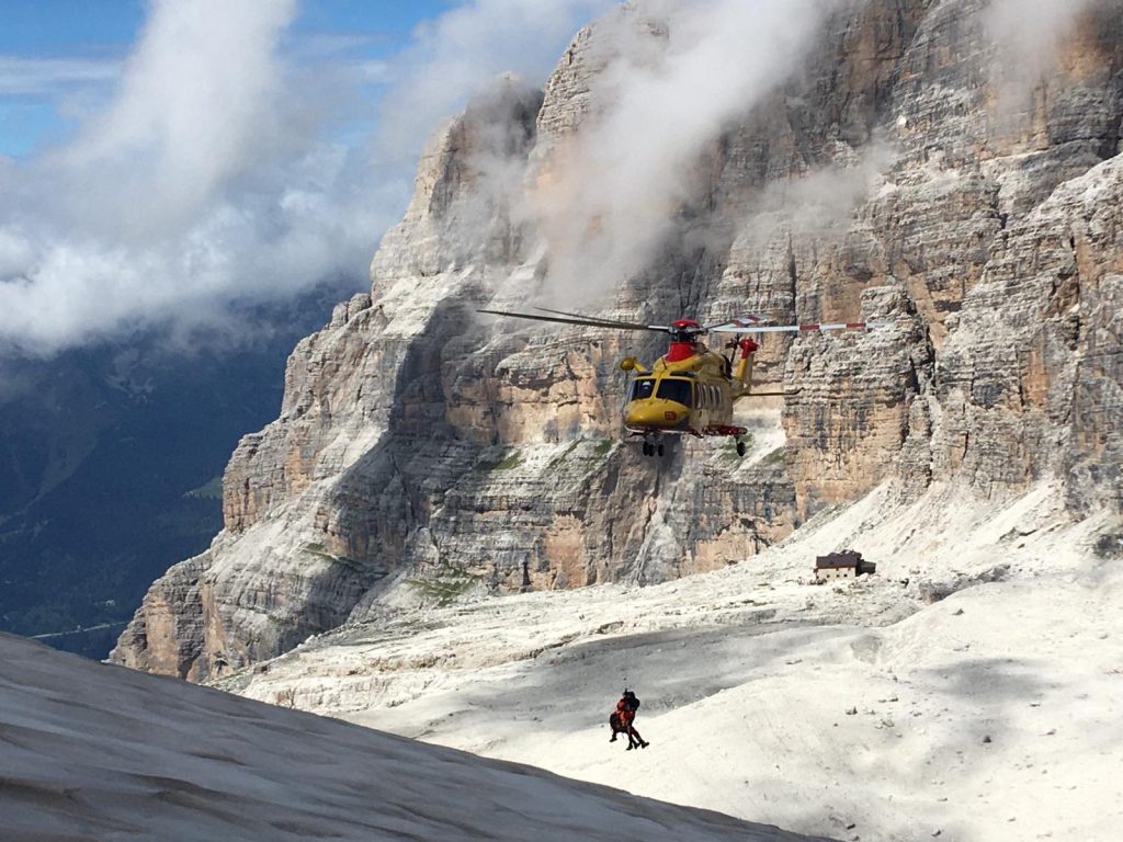 Foto repertorio Dolomiti FB CNSAS Trentino
