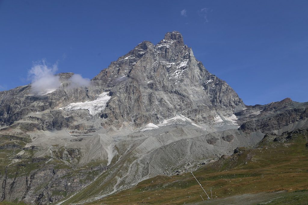 Il Cervino da Cervinia - Foto Wikimedia Commons @Rufus46