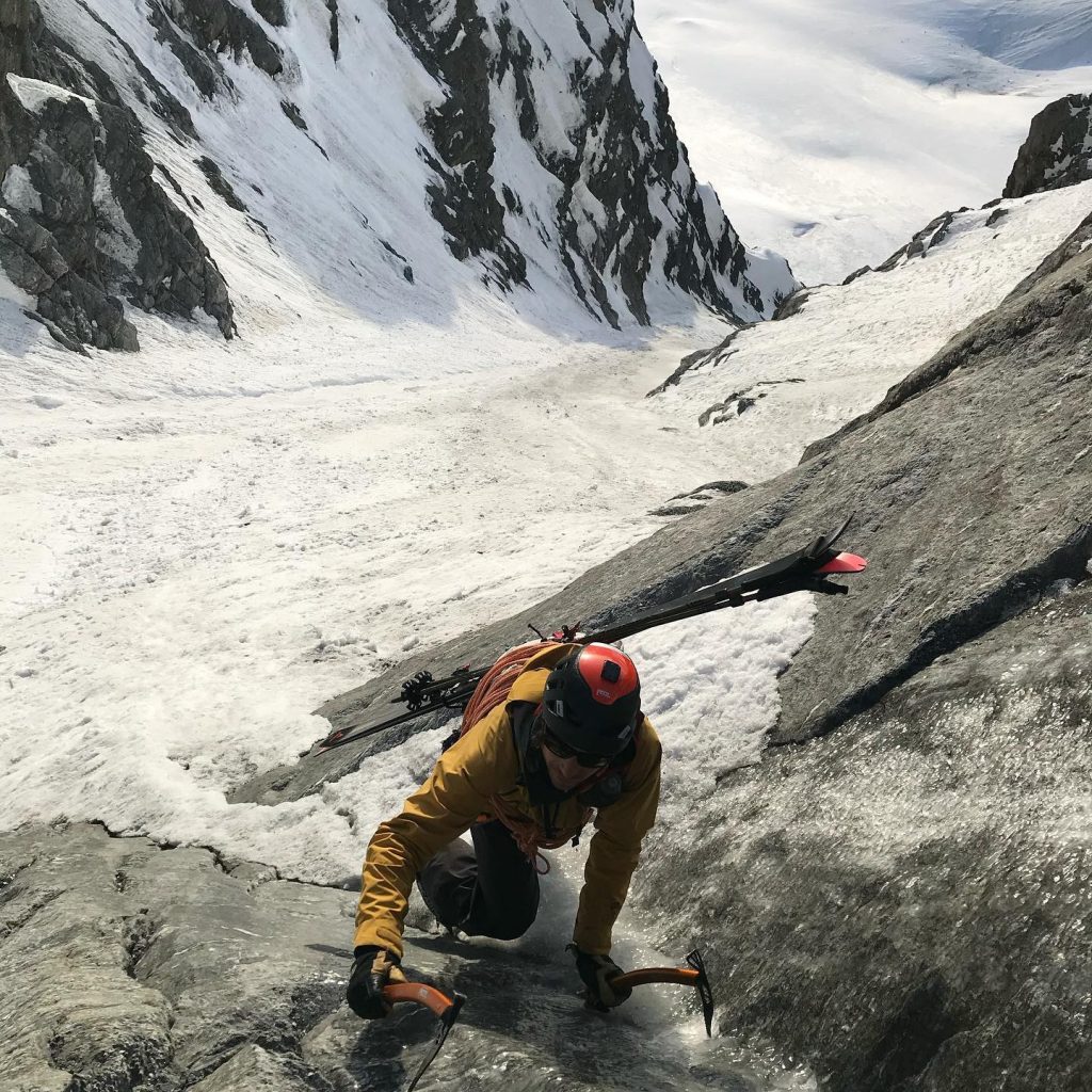 Foto FB Vivian Bruchez Steep Skier Mountain Guide