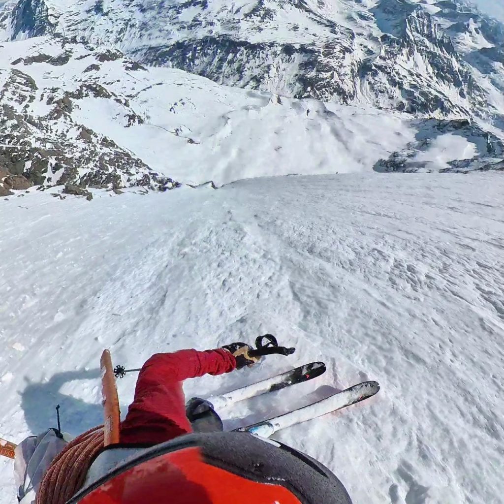 Foto FB Vivian Bruchez Steep Skier Mountain Guide