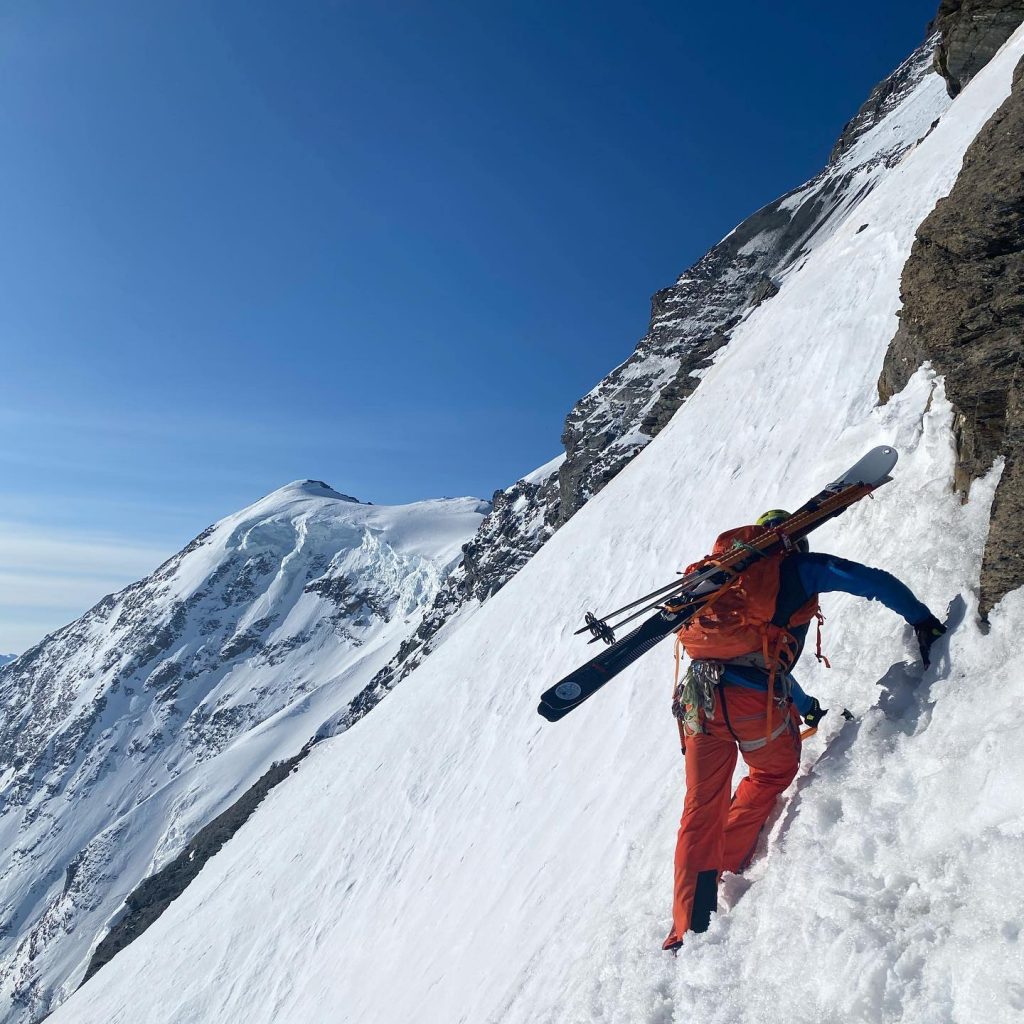 Foto FB Vivian Bruchez Steep Skier Mountain Guide