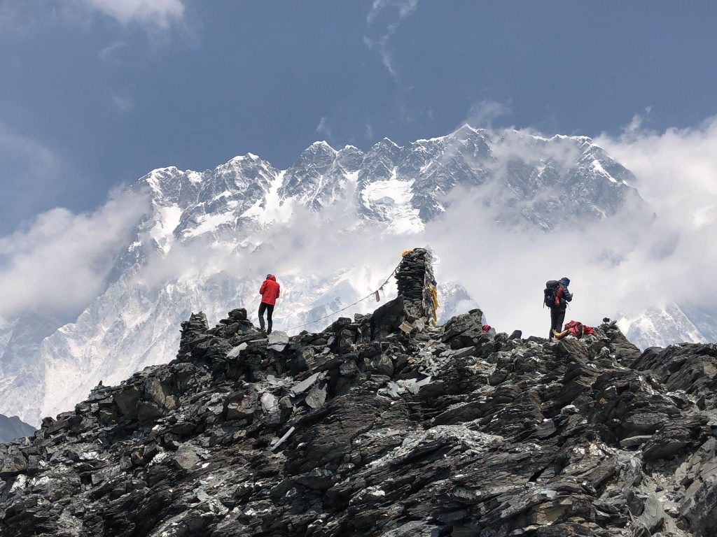 Acclimatazione nella Khumbu Valley - Foto Yo Subo con Carlos Soria