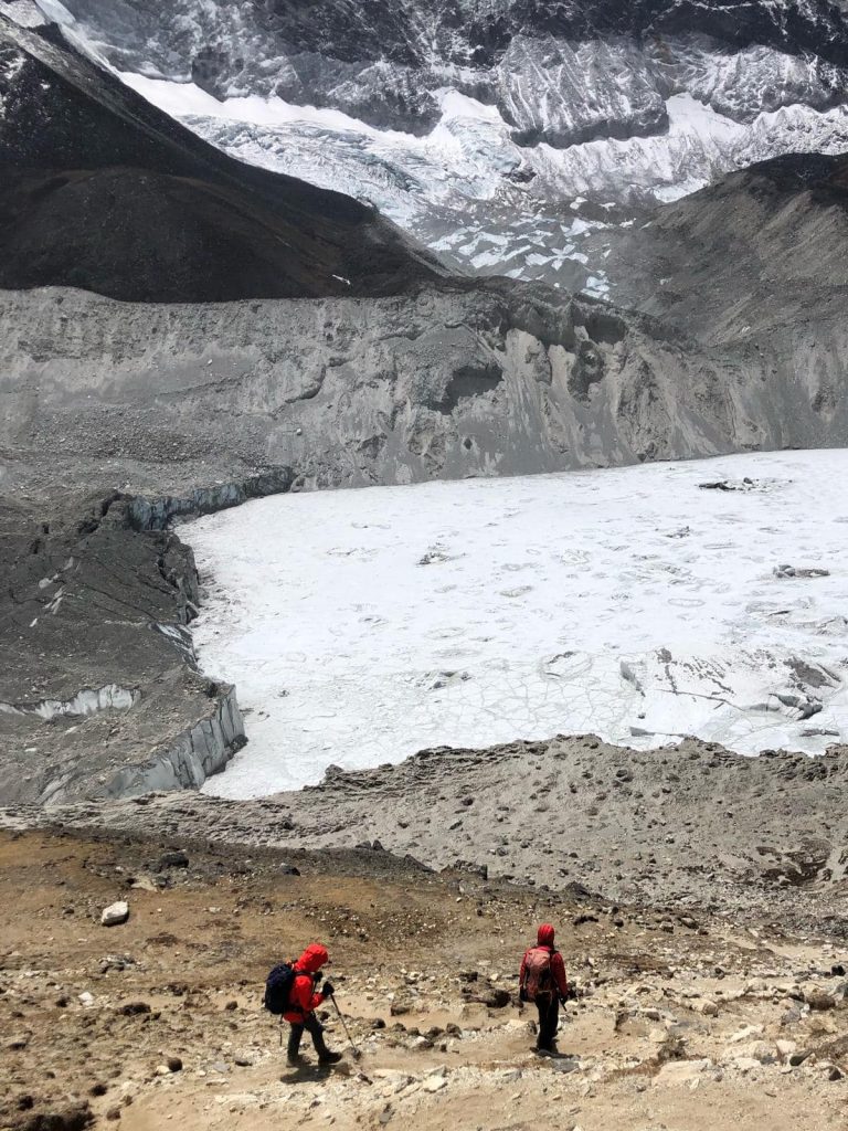 Acclimatazione nella Khumbu Valley - Foto Yo Subo con Carlos Soria