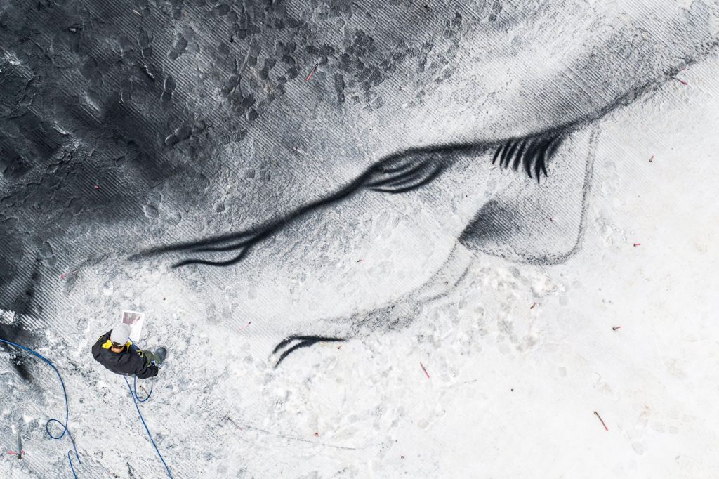 Foto ©Saype / Photo: Valentin FLAURAUD