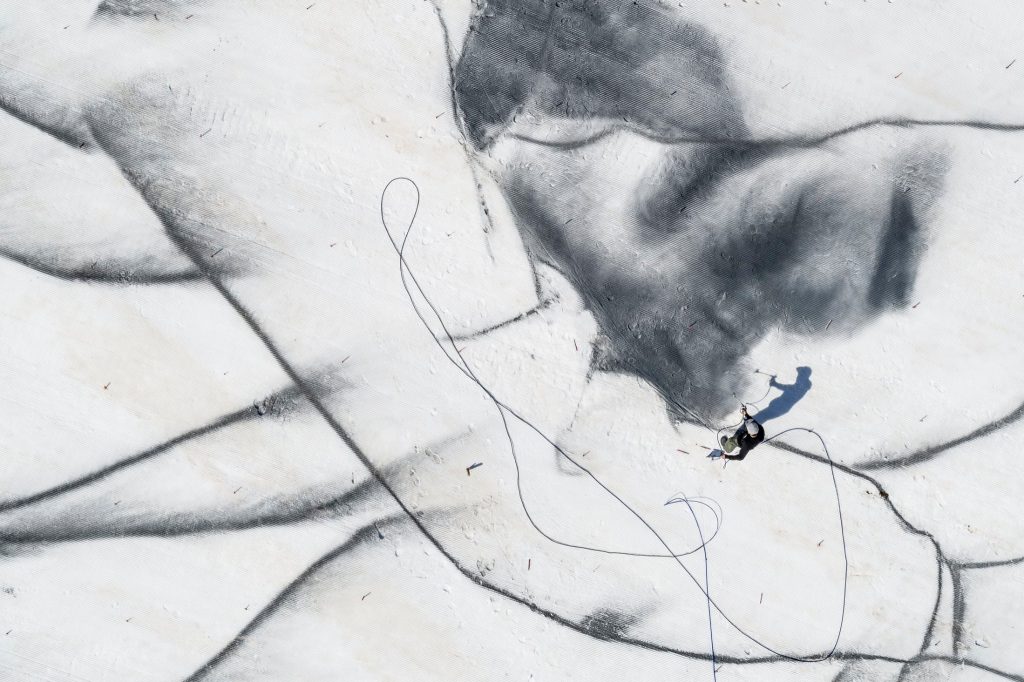 Foto ©Saype / Photo: Valentin FLAURAUD