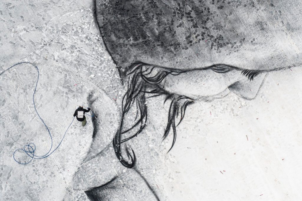 Foto ©Saype / Photo: Valentin FLAURAUD