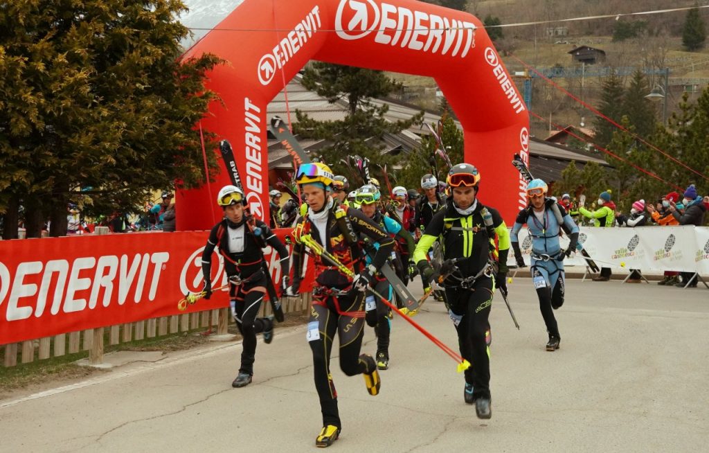 Partenza gara maschile - Foto Torri, Piazzi, Meneghello, Martini