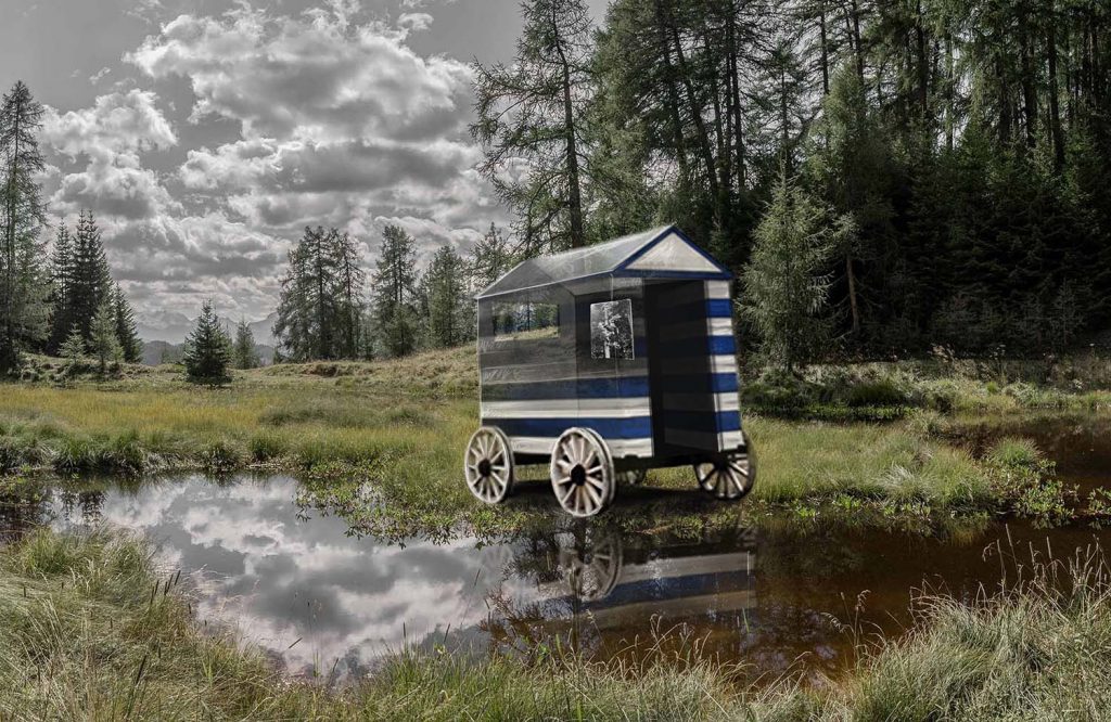 Giacomo Savio, “Blu delle Dolomiti”, rendering