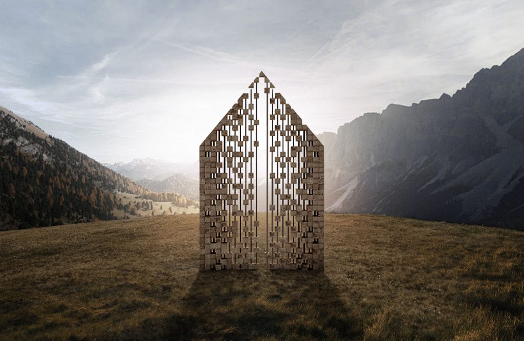 Atelier Poem: Alice Cecchini & Roman Joliy, “La casa della narrativa”, rendering