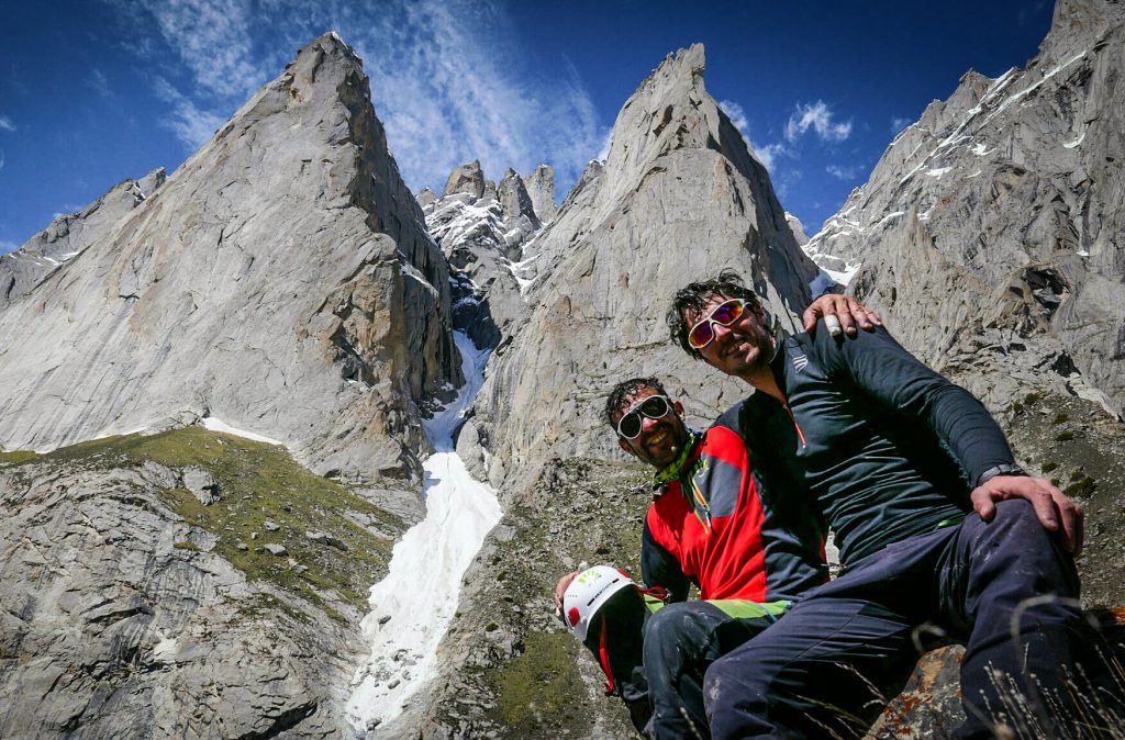 Con Massimo Faletti in Pakistan